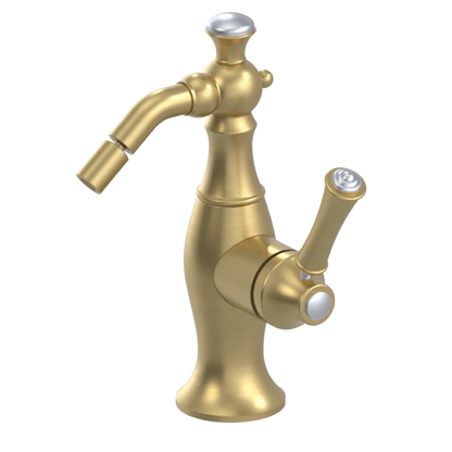 Rubinet Single Control Bidet Fitting (less drain) Satin Gold