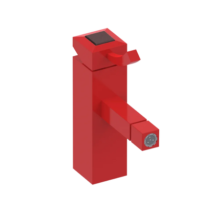 Rubinet Single Control Bidet Fitting (less drain) Red