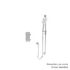 Baril Complete thermostatic pressure balanced shower kit without handle