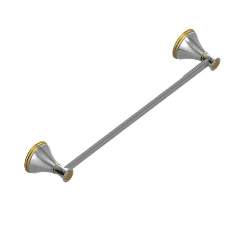 Rubinet Towel Bar 18" Satin Nickel