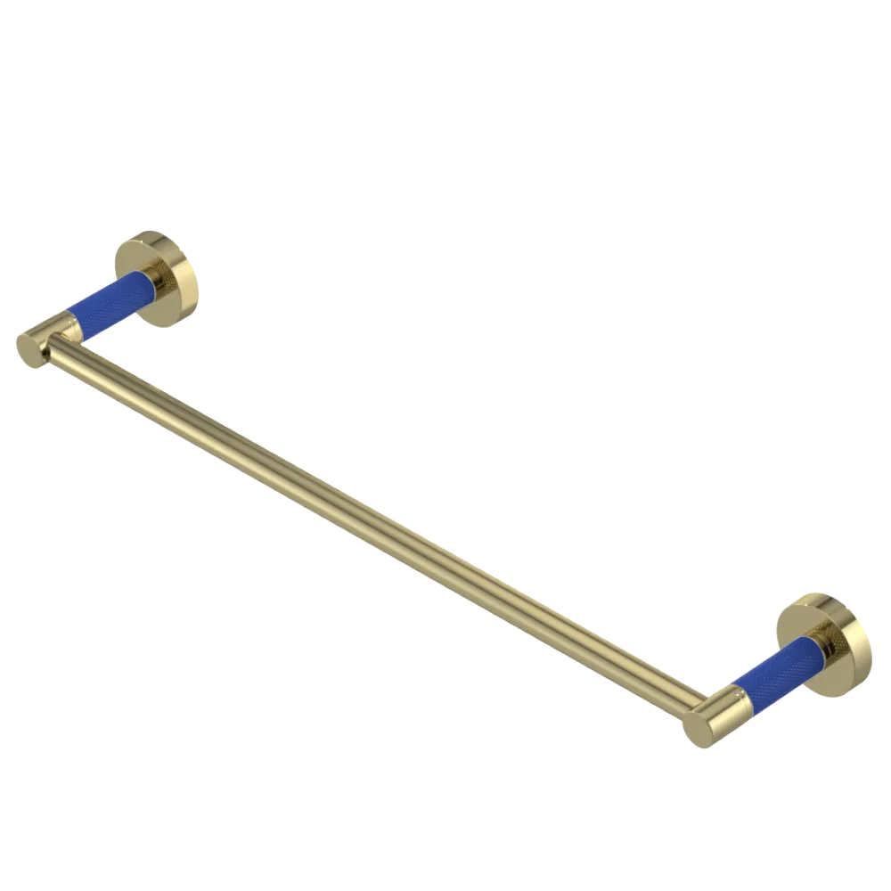 Rubinet Towel Bar 18" Natural Brass