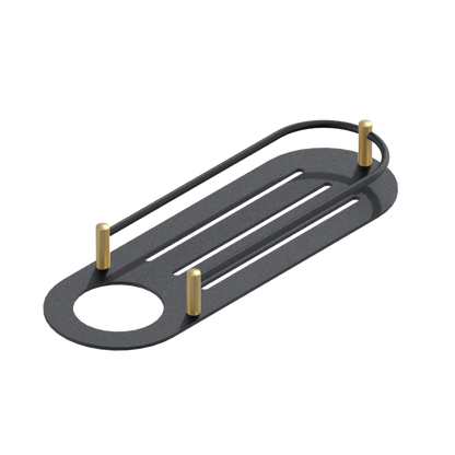 Rubinet Shelf Only Matt Black