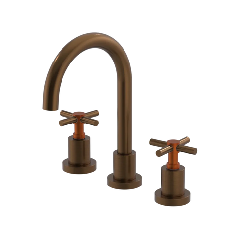 Rubinet Widespread Lav. Set. (less drain) Tuscan Brass