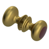 Rubinet Shower Door Knob (set) Antique Brass Matt