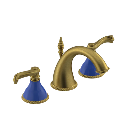 Rubinet Widespread Lav. Set. (less drain) Antique Brass Matt