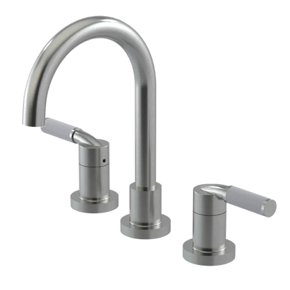 Rubinet Widespread Lav. Set. (less drain) Satin Nickel