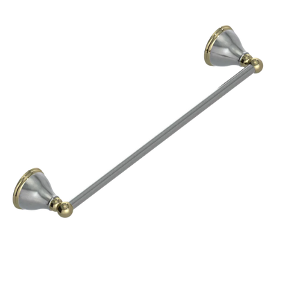 Rubinet Towel Bar 18" Satin Nickel