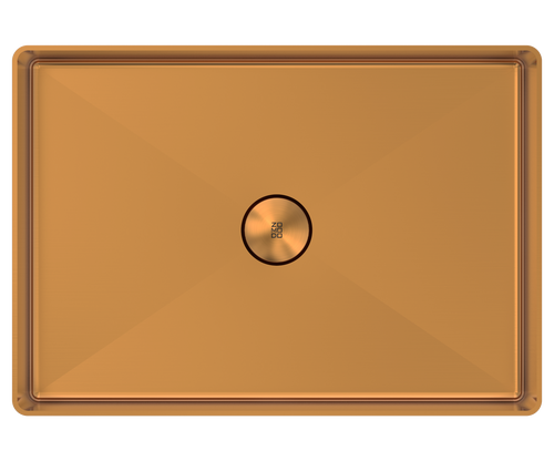 Zomodo 20" Rectangular Vessel Sink - Rio Bronze
