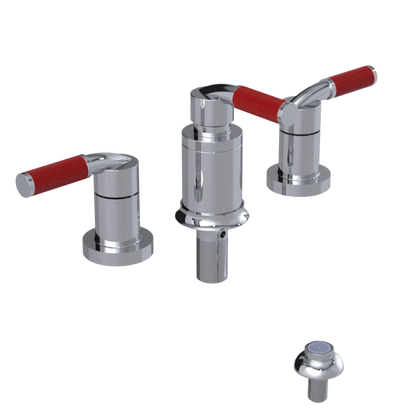 Rubinet Bidet Fitting with Spray, Diverter, and Vacum Breaker (Less Drain) Chrome