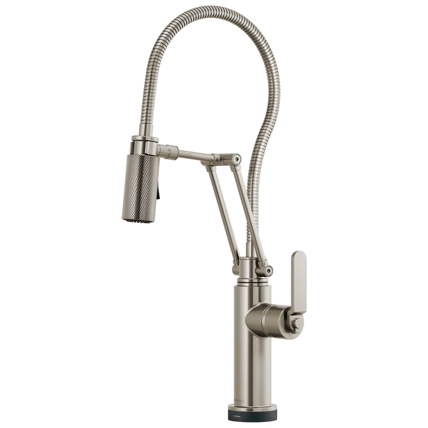 Brizo Smarttouch Articulating Kitchen Faucet With Finished Hose