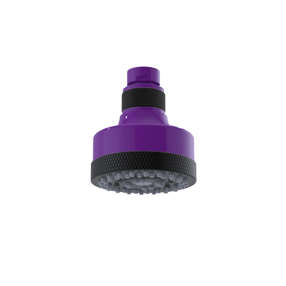 Rubinet 3 FUNCTION SHOWER HEAD Purple Haze