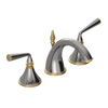 Rubinet Widespread Lav. Set. (less drain) Polished Nickel