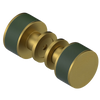 Rubinet Shower Door Knob (set) Antique Brass Matt