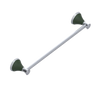 Rubinet Towel Bar 18" Satin Chrome