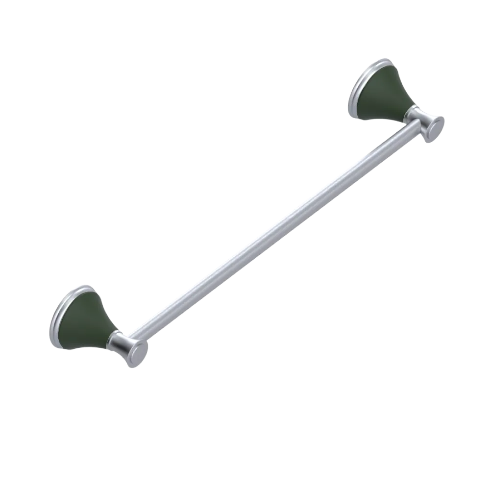 Rubinet Towel Bar 18" Satin Chrome