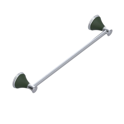 Rubinet Towel Bar 18" Satin Chrome