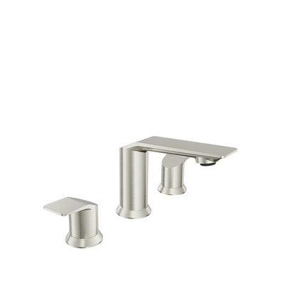 Baril 8" c/c lavatory faucet, drain included