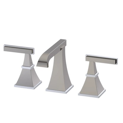 Rubinet Widespread Lav. Set. (less drain) Polished Nickel