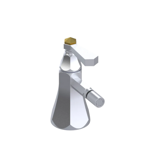 Rubinet Single Control Bidet Fitting (less drain) Satin Chrome