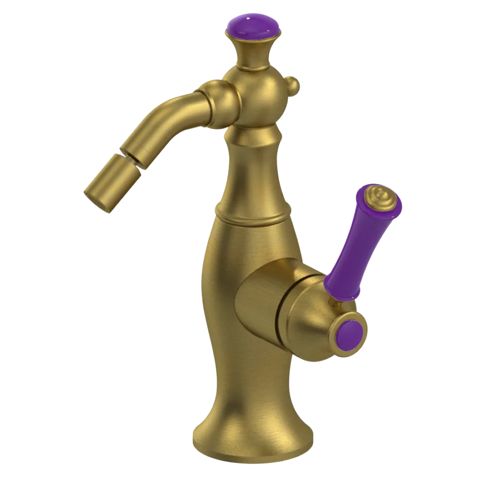 Rubinet Single Control Bidet Fitting (less drain) Antique Brass Matt