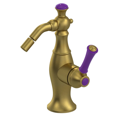 Rubinet Single Control Bidet Fitting (less drain) Antique Brass Matt