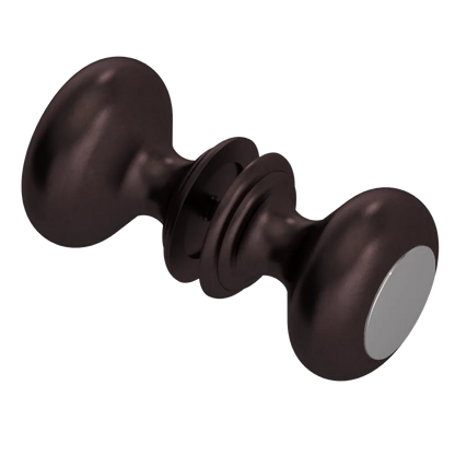 Rubinet Shower Door Knob (set) Oil Rubbed Bronze