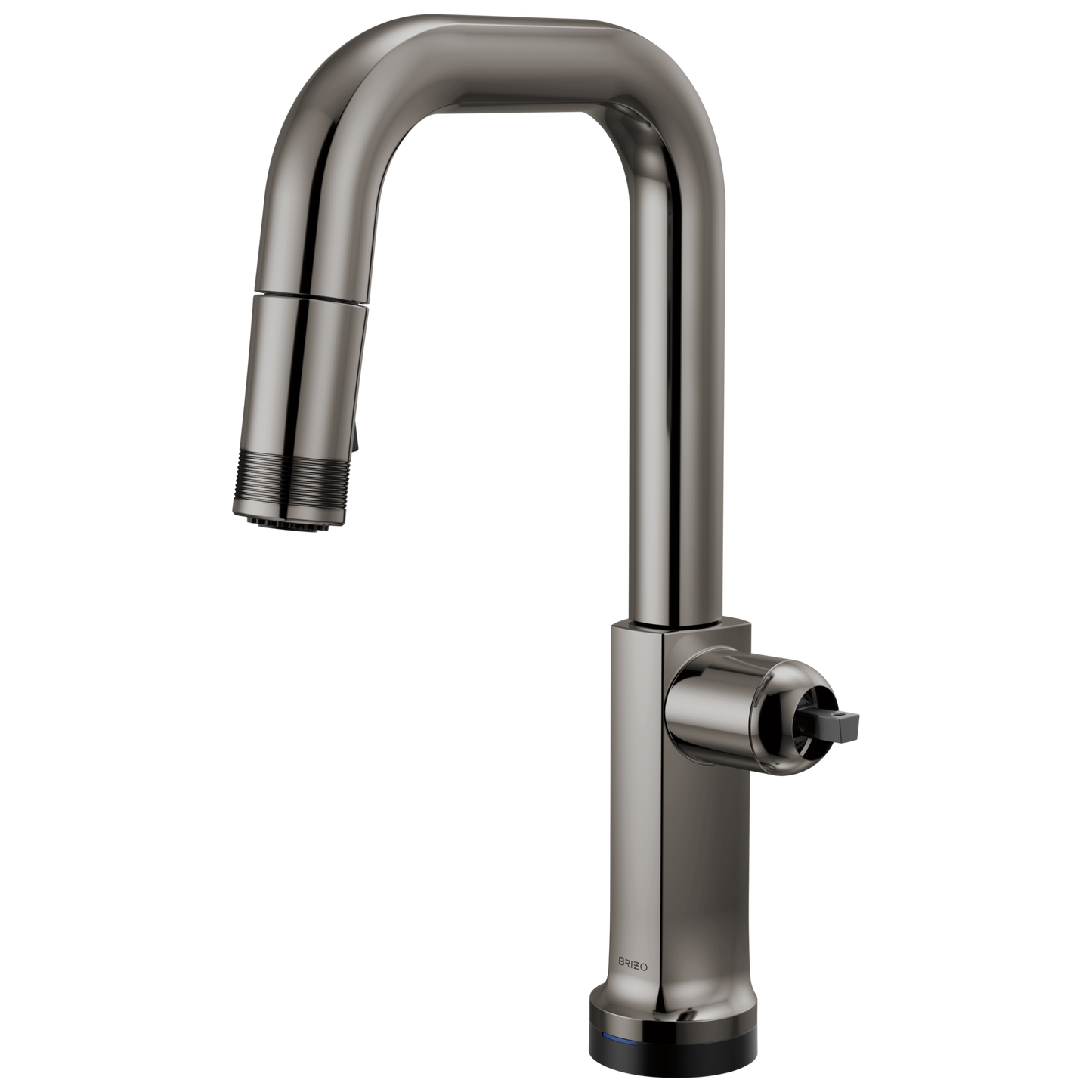 Brizo Smarttouch Pull Down Prep Faucet With Square Spout Less Handle