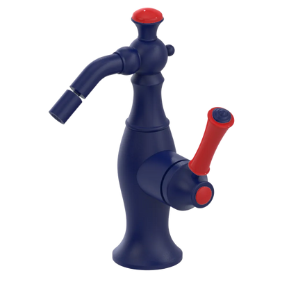 Rubinet Single Control Bidet Fitting (less drain) Midnight Blue
