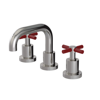 Rubinet Widespread Lav. Set. (less drain) Polished Nickel