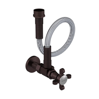 Rubinet Exposed Supply Kit (classic) x2 Tuscan Brass