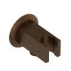 Rubinet Wall Bracket with Integral Supply with 1/2" NPT x 1/2" NPSM x 3" Nipple Tuscan Brass