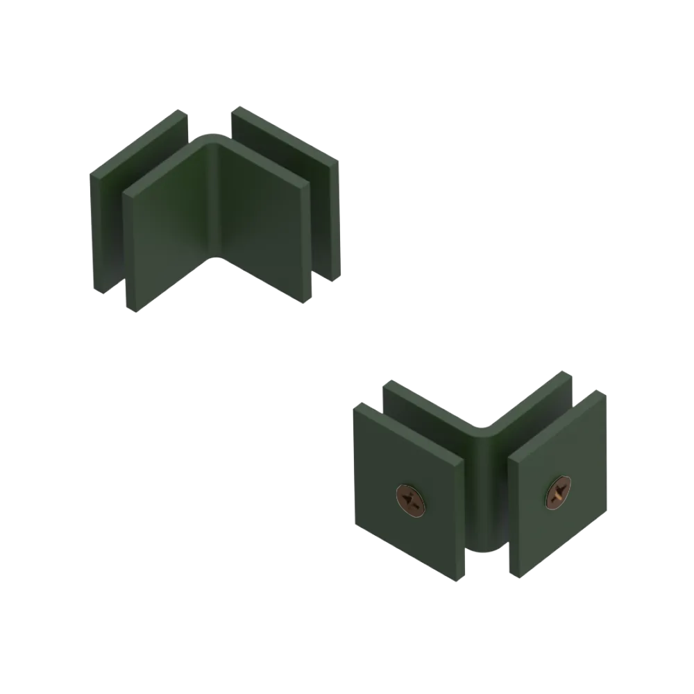 Rubinet 90 Glass to Glass Open Face Green Envy