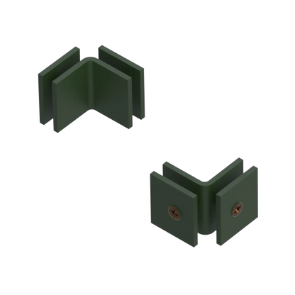 Rubinet 90 Glass to Glass Open Face Green Envy