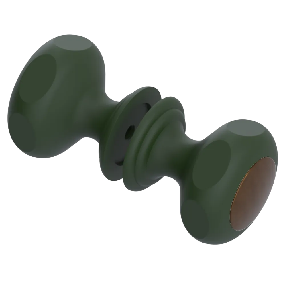 Rubinet Shower Door Knob (set) Green Envy