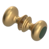 Rubinet Shower Door Knob (set) Satin Gold