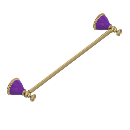 Rubinet Towel Bar 18" Satin Brass