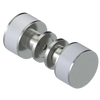 Rubinet Shower Door Knob (set) Satin Nickel