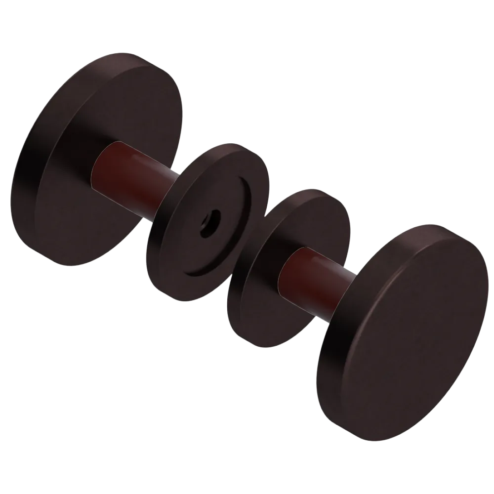 Rubinet Shower Door Knob (set) Oil Rubbed Bronze