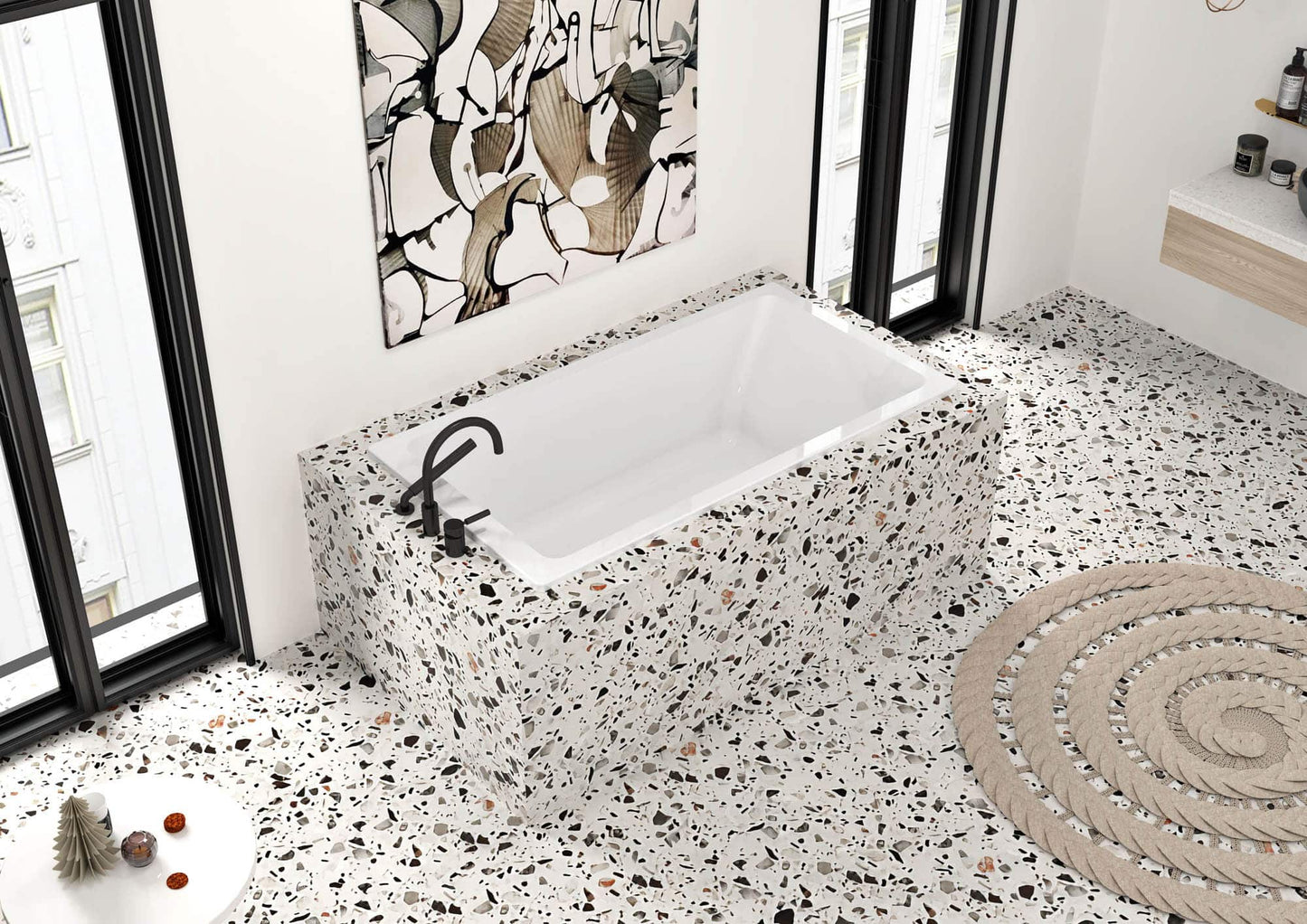 Oceania Viele Drop-in Bathtub