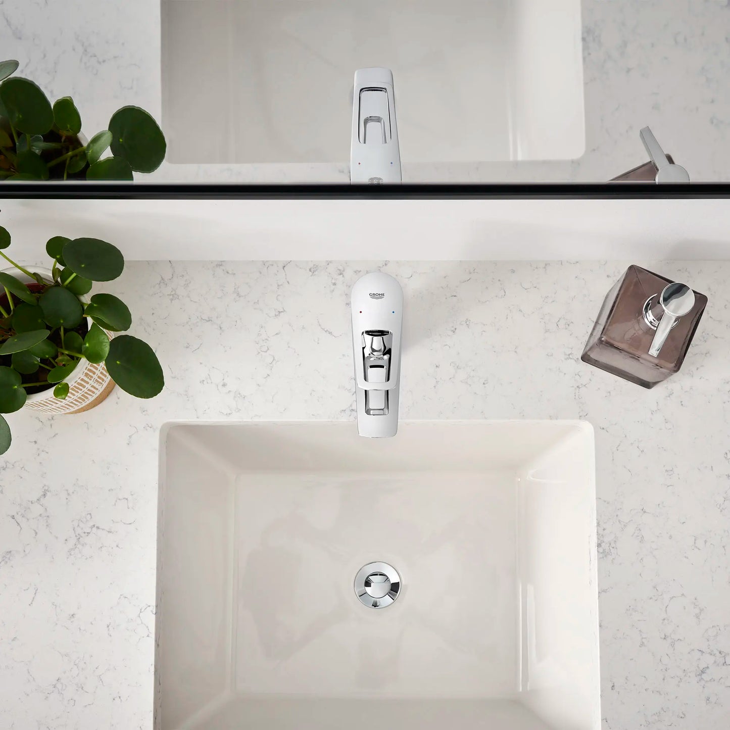BauLoop Single Hole Single-Handle S-Size Bathroom Faucet 1.2 GPM