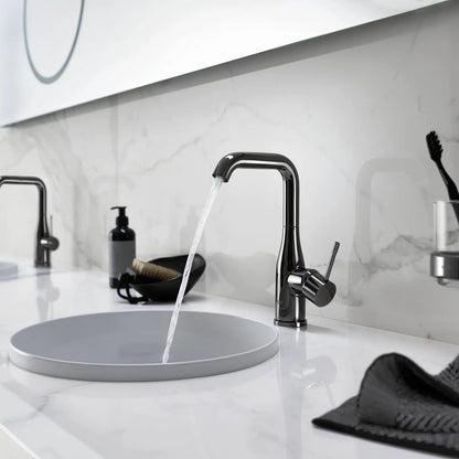 Grohe Essence New Single Hole Single-Handle L-Size Bathroom Faucet 4.5 L/Min (1.2 Gpm)