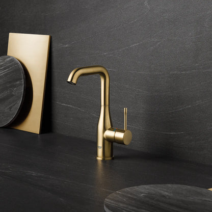 Grohe Essence New Single Hole Single-Handle L-Size Bathroom Faucet 4.5 L/Min (1.2 Gpm)