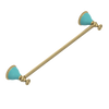 Rubinet Towel Bar 18" Satin Brass
