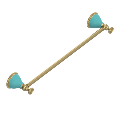 Rubinet Towel Bar 18" Satin Brass