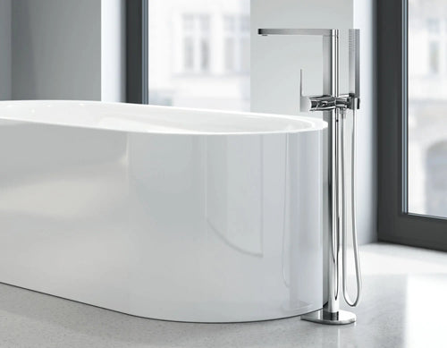 Grohe Single-Handle Freestanding Tub Faucet with 6.6 L/min (1.75 gpm) Hand Shower