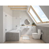 Essence Two-Piece Right Height Elongated Single Flush Toilet 1.28 Gpf - Golzar Home
