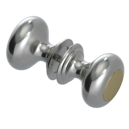 Rubinet Shower Door Knob (set) Satin Nickel