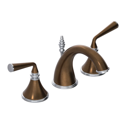 Rubinet Widespread Lav. Set. (less drain) Tuscan Brass