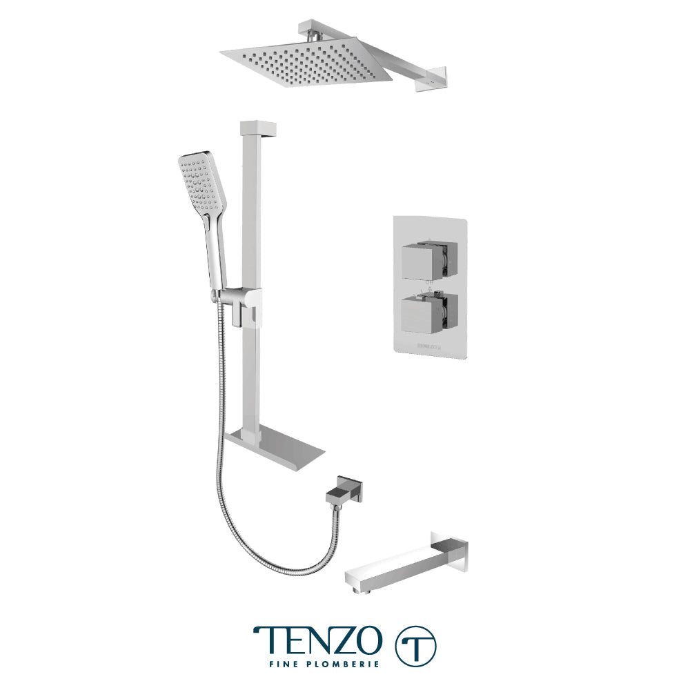 Tenzo 3 Functions Slick 3-Way Shower Kit