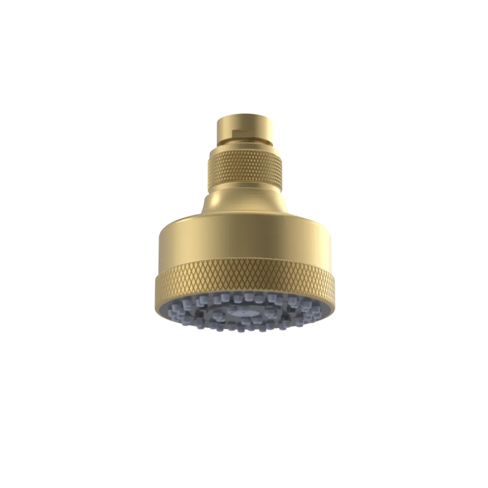 Rubinet 3 FUNCTION SHOWER HEAD Satin Brass